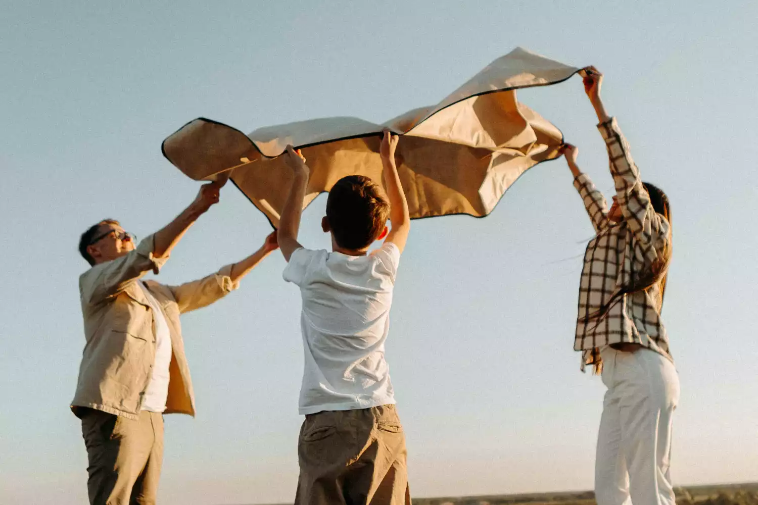 branded picnic blanket